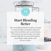 image:imageMartha Stewart 50oz Countertop Blender Smoothie Margarita amp Ice Crushing Blender BPAFree Pitcher 3 Speeds 5 Presets AutoClean Function Dishwasher Safe Stainless Steel Blades Linen CreamSky Blue
