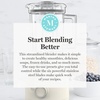 image:imageMartha Stewart 50oz Countertop Blender Smoothie Margarita amp Ice Crushing Blender BPAFree Pitcher 3 Speeds 5 Presets AutoClean Function Dishwasher Safe Stainless Steel Blades Linen CreamLinen Cream