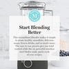 image:imageMartha Stewart 50oz Countertop Blender Smoothie Margarita amp Ice Crushing Blender BPAFree Pitcher 3 Speeds 5 Presets AutoClean Function Dishwasher Safe Stainless Steel Blades Linen CreamCaviar Gray