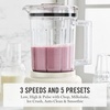 image:imageMartha Stewart 50oz Countertop Blender Smoothie Margarita amp Ice Crushing Blender BPAFree Pitcher 3 Speeds 5 Presets AutoClean Function Dishwasher Safe Stainless Steel Blades Linen CreamLinen Cream
