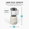 image:imageMartha Stewart 50oz Countertop Blender Smoothie Margarita amp Ice Crushing Blender BPAFree Pitcher 3 Speeds 5 Presets AutoClean Function Dishwasher Safe Stainless Steel Blades Linen CreamLinen Cream
