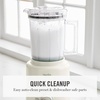 image:imageMartha Stewart 50oz Countertop Blender Smoothie Margarita amp Ice Crushing Blender BPAFree Pitcher 3 Speeds 5 Presets AutoClean Function Dishwasher Safe Stainless Steel Blades Linen CreamLinen Cream