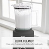 image:imageMartha Stewart 50oz Countertop Blender Smoothie Margarita amp Ice Crushing Blender BPAFree Pitcher 3 Speeds 5 Presets AutoClean Function Dishwasher Safe Stainless Steel Blades Linen CreamCaviar Gray