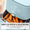 image:imageMartha Stewart 6QT Air Fryer 6in1 Bake Broil Roast Air Fry Dehydrate Reheat Ceramic NonStick Basket Crispy Results Fast 400F Max Temp Shake Reminder Linen CreamSky Blue