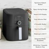 image:imageMartha Stewart 6QT Air Fryer 6in1 Bake Broil Roast Air Fry Dehydrate Reheat Ceramic NonStick Basket Crispy Results Fast 400F Max Temp Shake Reminder Linen CreamCaviar Gray
