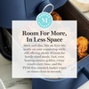 image:imageMartha Stewart 6QT Air Fryer 6in1 Bake Broil Roast Air Fry Dehydrate Reheat Ceramic NonStick Basket Crispy Results Fast 400F Max Temp Shake Reminder Linen CreamIndigo Blue