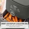image:imageMartha Stewart 6QT Air Fryer 6in1 Bake Broil Roast Air Fry Dehydrate Reheat Ceramic NonStick Basket Crispy Results Fast 400F Max Temp Shake Reminder Linen CreamCaviar Gray