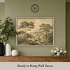 image:imageMartha Stewart Bedford Canvas Wall Art Pastoral Landscape Tree Line 195 x 255 Living Room and Bedroom Decor Framed
