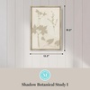 image:imageMartha Stewart Bedford Canvas Wall Art Shadow Botanical Study I 135 x 195 Living Room and Bedroom Decor FramedShadow Botanical Study I