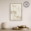 image:imageMartha Stewart Bedford Canvas Wall Art Shadow Botanical Study I 135 x 195 Living Room and Bedroom Decor FramedShadow Botanical Study I