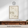 image:imageMartha Stewart Bedford Canvas Wall Art Shadow Botanical Study I 135 x 195 Living Room and Bedroom Decor FramedShadow Botanical Study I