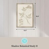 image:imageMartha Stewart Bedford Canvas Wall Art Shadow Botanical Study I 135 x 195 Living Room and Bedroom Decor FramedShadow Botanical Study II