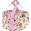 image:imageMartha Stewart Dutch Oven Carrier Insulated Casserole Tote with Padded Handle Zipper Closure Fits Most 67 Qt Dutch Ovens amp Bakeware for Potlucks and Hosting Floral