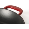 image:imageMartha Stewart Gatwick 12 Enameled Cast Iron Skillet PFASFree Classic Blue Exterior with Matte Black Enamel Interior Rust Resistant Oven SafeClassic Red