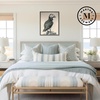 image:imageMartha Stewart Lily Pond Canvas Wall Art Coastal Bird Study Puffin 26 x 32 Living Room and Bedroom Decor Framed