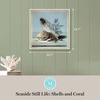 image:imageMartha Stewart Lily Pond Canvas Wall Art Seaside Still Life Shells and Coral 2262 x 2262 Living Room and Bedroom Decor Framed