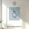 image:imageMartha Stewart Lily Pond Canvas Wall Art Shell Study Oyster 2662 x 3262 Living Room and Bedroom Decor FramedShell Study Oyster