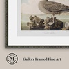 image:imageMartha Stewart Lily Pond Paper Wall Art Seaside Study Shorebirds in Motion 2175 x 2975 Living Room and Bedroom Decor FramedCoastal Bird Study Gulls Pair