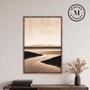 image:imageMartha Stewart Perry Street Canvas Wall Art Modern Landscape Sand Horizon 195 x 285 Living Room and Bedroom Decor Framed