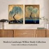 image:imageMartha Stewart Perry Street Canvas Wall Art Modern Landscape Willow Study I 195 x 255 Living Room and Bedroom Decor FramedModern Landscape Willow Study II