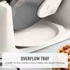 image:imageMartha Stewart Rotating Waffle Maker 180 Flip Iron with PFASFree Nonstick Plates Adjustable Timer Ready Light Drip Tray Space Saving Classic Round 7 Easy to Clean Stainless Steel LinenLinen Cream
