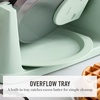 image:imageMartha Stewart Rotating Waffle Maker 180 Flip Iron with PFASFree Nonstick Plates Adjustable Timer Ready Light Drip Tray Space Saving Classic Round 7 Easy to Clean Stainless Steel LinenHoneydew Green