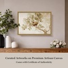 image:imageMartha Stewart Skylands Canvas Wall Art Songbird Study 14 x 20 Living Room and Bedroom Decor Framed