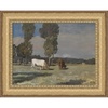 image:imageMartha Stewart Bedford Canvas Wall Art Pastoral Study Grazing Cattle 305 x 245 Living Room and Bedroom Decor Framed