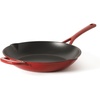 image:imageMartha Stewart Gatwick 12 Enameled Cast Iron Skillet PFASFree Classic Blue Exterior with Matte Black Enamel Interior Rust Resistant Oven SafeClassic Red