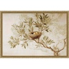 image:imageMartha Stewart Skylands Canvas Wall Art Songbird Study 14 x 20 Living Room and Bedroom Decor Framed