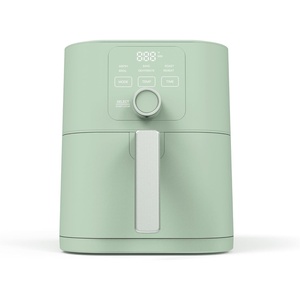 image:imageMartha Stewart 6QT Air Fryer 6in1 Bake Broil Roast Air Fry Dehydrate Reheat Ceramic NonStick Basket Crispy Results Fast 400F Max Temp Shake Reminder Linen CreamHoneydew Green