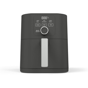 image:imageMartha Stewart 6QT Air Fryer 6in1 Bake Broil Roast Air Fry Dehydrate Reheat Ceramic NonStick Basket Crispy Results Fast 400F Max Temp Shake Reminder Linen CreamCaviar Gray