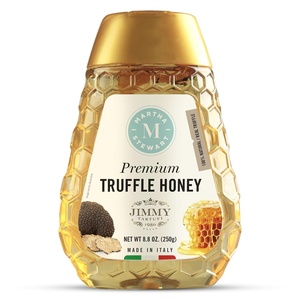 image:imageMartha Stewart amp Jimmy Tartufi Premium Truffle Honey 88oz Squeeze Bottle  Dried Summer Black Truffle amp Italian Acacia Honey  No Preservatives or Colorants  Gourmet Infused for Cheese amp Charcuterie