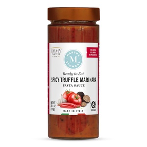 image:imageMartha Stewart amp Jimmy Tartufi Spicy Truffle Marinara Pasta Sauce 201 oz Jar Pack of 1  Arrabbiata Style Sauce  Real Italian Truffle No Preservatives Colorants or Added Sugar  Made in Italy