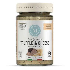 image:imageMartha Stewart amp Jimmy Tartufi Truffle amp Cheese Pasta Sauce 63 oz Pack of 1  Ready to Eat Creamy Italian Pasta Sauce with Parmigiano Reggiano Summer Truffle Gluten Free No Preservatives