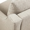 image:imageMartha Stewart Amber Swivel Chair for Living Room Barrel Style Bedroom Lounge Removable Foam Seat Cushion Upholstered Nursery Furniture Metal Base Fully Assembled 305 D x 30 W x 35 H Natural