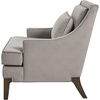 image:imageMartha Stewart Anna Upholstered Accent Chair Removable Lumbar Pillow Support Square Arm Jacqard Fabric Chic Modern Wide Cushion Seat Bedroom Lounge Comfy Blue 3075 W x 3225 D x 325 HAnna Light Grey