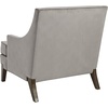 image:imageMartha Stewart Anna Upholstered Accent Chair Removable Lumbar Pillow Support Square Arm Jacqard Fabric Chic Modern Wide Cushion Seat Bedroom Lounge Comfy Blue 3075 W x 3225 D x 325 HAnna Light Grey