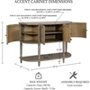 image:imageMartha Stewart Ayanna Accent Cabinet Storage for Living Room Accent Chest with Adjustable Inner Shelf Living Room Storage Chest with Shelf Farmhouse Living Room Cabinet 34 H Reclaimed Wheat