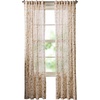 image:imageMartha Stewart Beige Cotton Curtains  Terracotta Rust Leaf Design  LightFiltering Curtain Panels for Living Room Decor  50 x 95  Set of 2Beige Rust