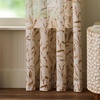 image:imageMartha Stewart Beige Cotton Curtains  Terracotta Rust Leaf Design  LightFiltering Curtain Panels for Living Room Decor  50 x 95  Set of 2Beige Rust