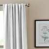 image:imageMartha Stewart Blackout Curtains 50 x 95 Set of 2  Light Blocking Window Curtain Panels for Bedroom Living Room  Sage GreenWhite