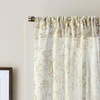 image:imageMartha Stewart Blue and White Curtains  LightFiltering Floral Curtain Panels for Living Room  50 x 84  Set of 2Beige Tan