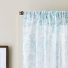 image:imageMartha Stewart Blue and White Curtains  LightFiltering Floral Curtain Panels for Living Room  50 x 84  Set of 2Blue White