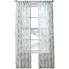 image:imageMartha Stewart Botanical Kitchen Curtains  36 Inch Sheer Cafe Tier Curtains with Valance Set  3 Piece White Green MaddisonWhiteGreen