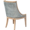 image:imageMartha Stewart Farmhouse Dining Room Chair Recessed Arm Chair For Bedrooms Nailhead Trim Solid Wood Legs Upholstered Reading Accent Chairs For Living Room Kitchen Decor  Soft Green ElmcrestSoft Green