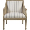 image:imageMartha Stewart Isla Accent Chairs for Living Room with Solid Wood Frame Cane Webbed Swoop Track Arms Turned Legs Farmhouse Coastal Cottage Deep Seating Lounge  Reclaimed Wood NaturalReclaimed Wood Beige