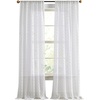 image:imageMartha Stewart White Lace Sheer Curtains  50 x 84 Set of 2 Rod Pocket Window Curtain Panels for Living Room CanterburyWhite