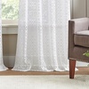 image:imageMartha Stewart White Lace Sheer Curtains  50 x 84 Set of 2 Rod Pocket Window Curtain Panels for Living Room CanterburyWhite