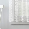 image:imageMartha Stewart White Lace Sheer Curtains  50 x 84 Set of 2 Rod Pocket Window Curtain Panels for Living Room CanterburyWhite